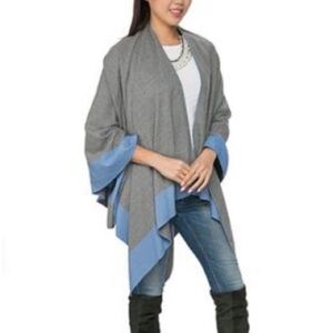 NWT OVERSIZED SHAWL WRAP BY Top It Off
